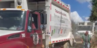 Liberan camiones recolectores de basura retenidos en Etla