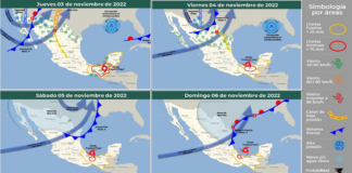 “Lisa” provocará lluvias en zonas de Oaxaca