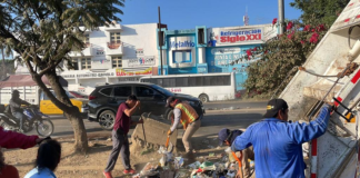 Municipio de Oaxaca retira basura en Símbolos patrios, no es de su competencia; asegura