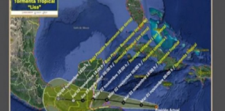 La tormenta tropical Lisa se acerca al territorio mexicano