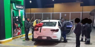 Fallece mujer en gasolinera de la ciudad de Oaxaca