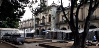 Se retiran organizaciones del zócalo de Oaxaca