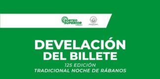Develan billete conmemorativo de la tradicional “Noche de Rábanos”