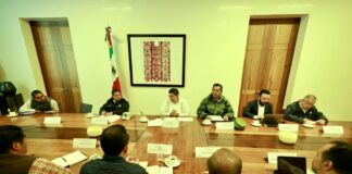 Instala Salomón Jara Mesa de Coordinación Estatal para la Construcción de la Paz y Seguridad en Oaxaca