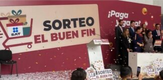 SAT realiza sorteo fiscal del Buen Fin 2022; repartirá 500 mdp en premios