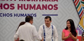 Acude presidente de la Jucopo a la presentación de la agenda sobre Derechos Humanos