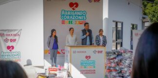 Las y los oaxaqueños más vulnerables, sentirán el abrazo de la sociedad en esta temporada invernal