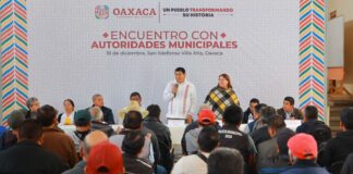 Refrenda Gobierno de Oaxaca compromiso con autoridades de la Sierra Norte