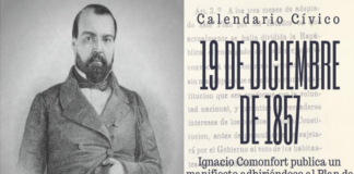 EfeméridesRIO: Ignacio Comonfort publica un manifiesto adhiriéndose al Plan de Tacubaya