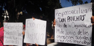 Familia de Xoxocotlán denuncia a la 14 de junio por despojo