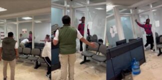 Extranjero explota en ira en el aeropuerto de Cancún