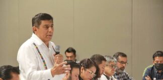 Encabeza Salomón Jara Cruz diálogo histórico por la paz duradera entre Sola de Vega y San Vicente Coatlán