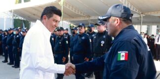 Reafirma Salomón Jara compromiso para dignificar la función policial