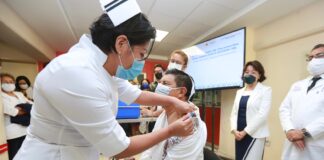 Arranca Salomón Jara Campaña de vacunación contra el virus SARS-CoV-2