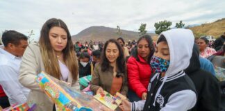 Alegría e ilusión se vive este “Día de Reyes” con la entrega de juguetes por parte del DIF Oaxaca