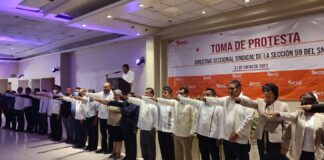 _Toma protesta Sección 59, a su primer Secretario General electo por voto universal