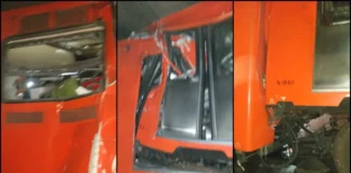 Confirma Sheinbaum choque de trenes en Línea 3 del Metro; reportan 10 lesionados, 4 prensados y un muerto