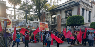 FPR protesta en oficinas de SEGOB en la CDMX