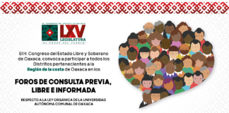 Congreso Invita a participar en los foros regionales de consulta sobre Universidad Comunal de Oaxaca