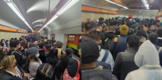 ¡Ahora un apagón! Línea 7 del Metro colapsada de nuevo este lunes