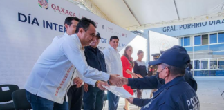 Reconoce Oaxaca el valor de las y los policías