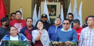 Sección 22 y comité de víctimas exigen justicia por caso Nochixtlán