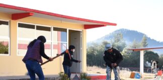 Realizan Gran Tequio Bienestar en planteles del Cobao