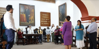 Toman protesta a nueva alcaldesa del municipio de Oaxaca de Juárez