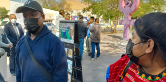 Marchan Triquis para exigir retorno a Copala