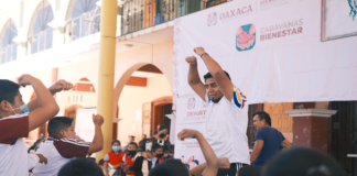 Caravanas Bienestar brindan 270 servicios en Magdalena Teitipac