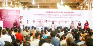 Entregan Salomón Jara y Gobierno Federal recursos por casi 10 mmdp de los Fondos FAISMun y FISE