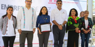 Reconocen al DIF Oaxaca con el distintivo “Empresa de 10” del Infonavit