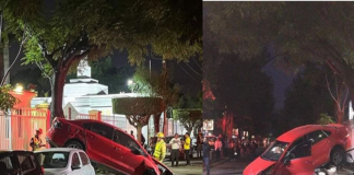 Lista de daños causados por ex funcionario del Gobierno del Estado en Av. Universidad