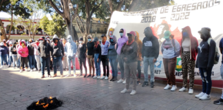 Normalistas vandalizan y roban, hoy denuncian intimidación