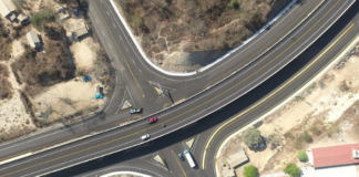 Concluye SICT construcción del entronque a desnivel en Huatulco