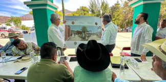 Mantiene Gobierno Federal y Estatal diálogo con pobladores de San Vicente Coatlán