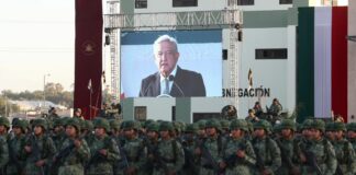 “Apoyo en seguridad de fuerzas armadas no es militarización”