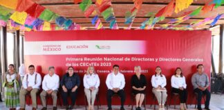 Oaxaca, sede de la Primera Reunión Nacional de Directoras y Directores Generales de CECyTEs 2023