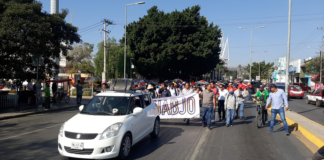 Marcha STEUABJO en Oaxaca, aplaza huelga el 28 de febrero