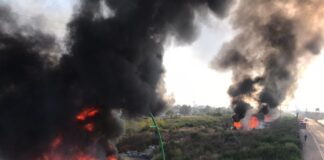 Rescata Pemex 5 cuerpos tras incendio en Ixhuatlán