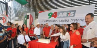 Celebra PRI Oaxaca 94 años de historia, “más fuertes y unidos”