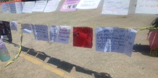 Protestan estudiantes en Oaxaca para denunciar acoso