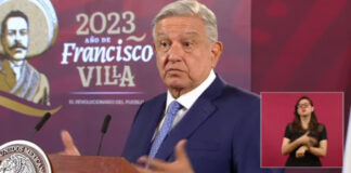 “Se van a rayar”: Amlo anuncia mañanera en el búnker de García Luna