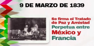 EfeméridesRIO: Se firma el Tratado de Paz entre México y Francia