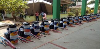 Entrega IEEPO paquetes de materiales a 100 escuelas de la Cuenca