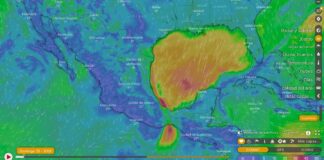 Lluvias puntuales para Oaxaca y evento de Norte en el Istmo