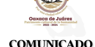 Comunicado Municipio de Oaxaca, respecto a encierro vehicular “Primavera”