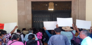 Gobierno de Oaxaca respeta la protesta social, pero no negocia con quienes pretenden tomar rehenes