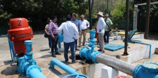 Supervisa Sinfra planta de tratamiento y pozo profundo en Huatulco
