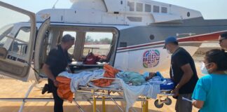 Aeronave del Gobierno del Estado realiza traslado de un recién nacido para recibir atención hospitalaria